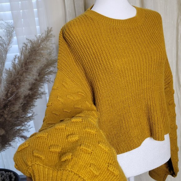 Balloon Sleeve Sweater - Picture 3 of 16